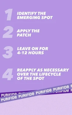 Purifide by Acnecide Salicylic Acid Power Spot Stickers 36 Pack