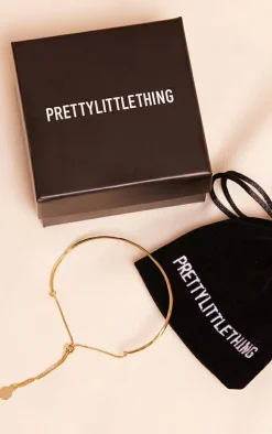 Real Gold Plated Simple Pully Bracelet