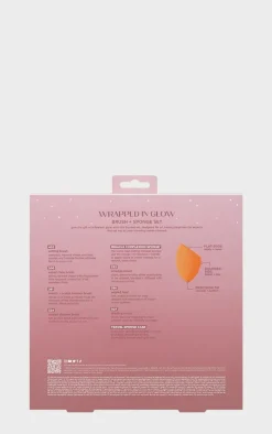 Real Techniques Wrapped In Glow Brush + Sponge Set (Worth £50)