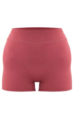 Red Snatched Sculpt Hotpants