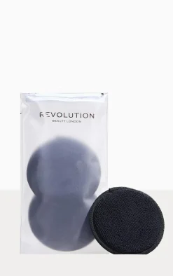 Revolution Beauty & Reusable Microfibre Cleansing Cushions
