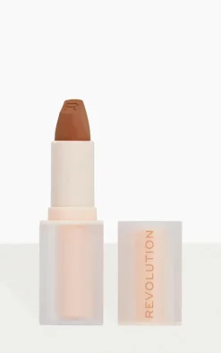 Revolution Lip Allure Soft Satin Lipstick Divine Brown