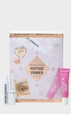 Revolution Peptide Power Lash And Lip Duo Gift Set