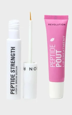 Revolution Peptide Power Lash And Lip Duo Gift Set