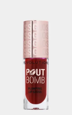 Revolution Pout Bomb Plumping Gloss Jelly Berry Mauve