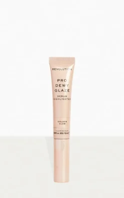 Revolution Pro Dewy Glaze Serum Highlighter Golden Glow