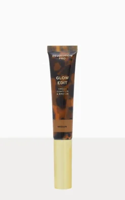 Revolution Pro Glow Edit Cream Contour & Bronze Medium