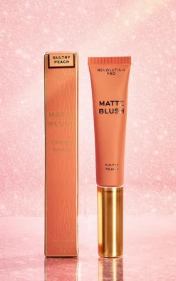 Revolution Pro Iconic Matte Cream Blush Wand Sultry Peach