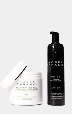 Rose & Caramel Ultra Dark Fake Tan & Removal Scrub Bundle