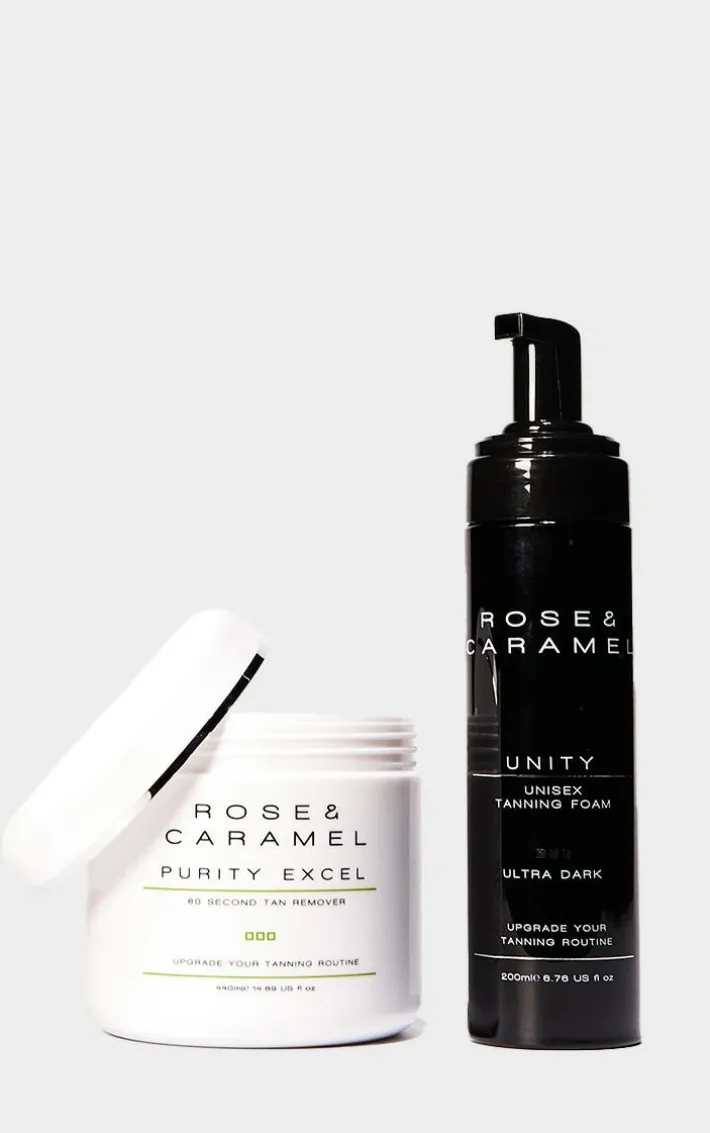 Rose & Caramel Ultra Dark Fake Tan & Removal Scrub Bundle