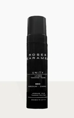 Rose & Caramel Unity Unisex Bronzed Tanning Foam Medium Dark