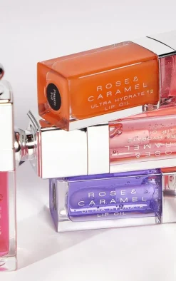 Rose And Caramel Lip Oil - Strawberry