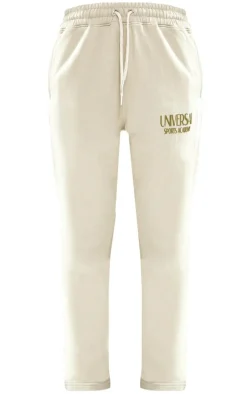 Sage Green Premium Tonal Print Straight Leg Sweatpants