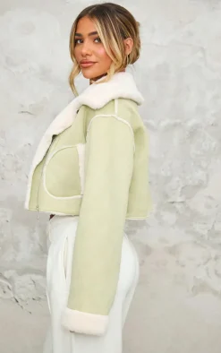 Sage Khaki Multi Buckle Contrast Fabrics Aviator