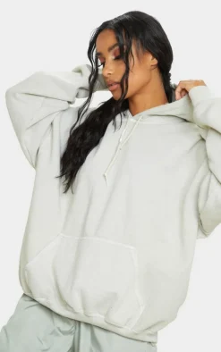 Sage Oversized Fitting Hoodie