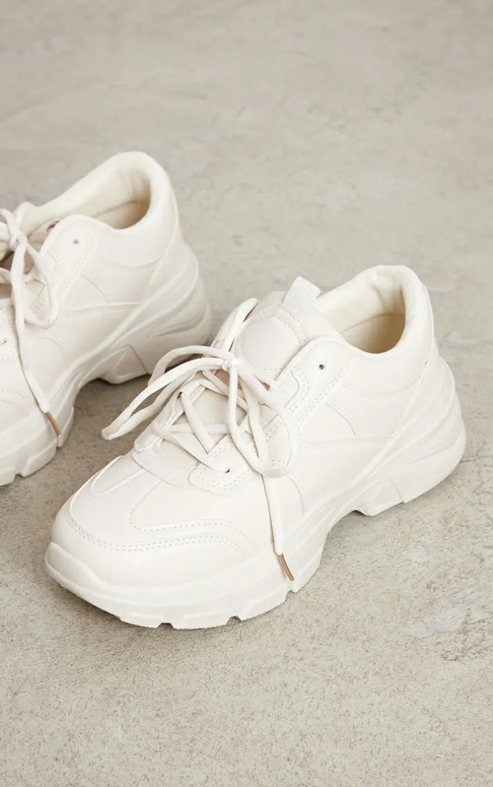 Sand Chunky Sneakers