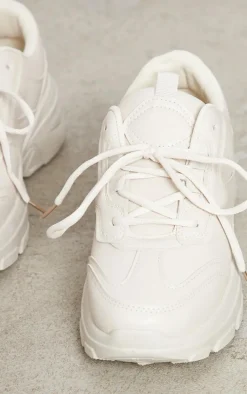 Sand Chunky Sneakers