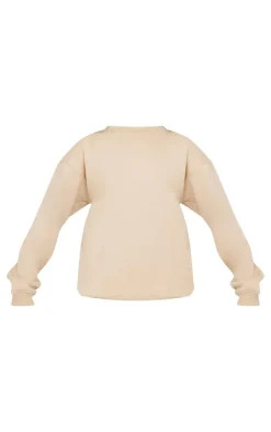 Sand Oversized Fit Sweatshirt