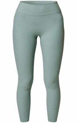 Sea Green Active Rib Gym Leggings