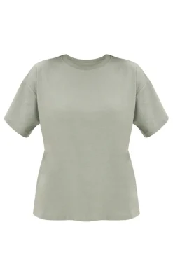 Sea Green Boxy Oversized T Shirt