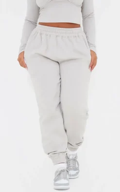 Shape Ash Grey High Waisted Cuffed Sweatpants