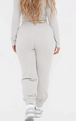 Shape Ash Grey High Waisted Cuffed Sweatpants