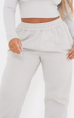 Shape Ash Grey High Waisted Cuffed Sweatpants