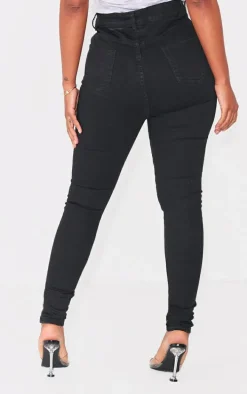 Shape Black Disco Skinny Jeans