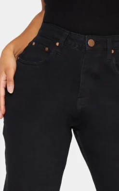 Shape Black High Waisted Mom Jeans