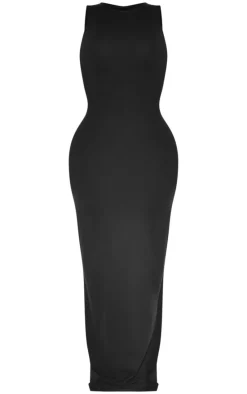 Shape Black Sculpted Racer Maxi Dress