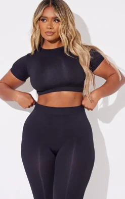 Shape Black Stretch Seamless Leggings