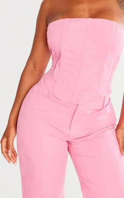 Shape Bright Pink Woven Low Rise Pants