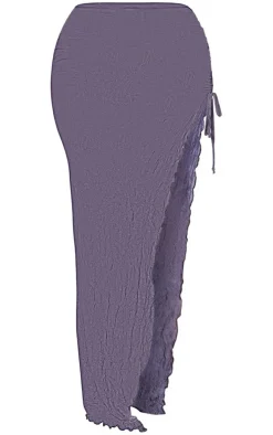 Shape Charcoal Textured Jersey Maxi Skirt