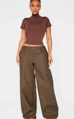 Shape Chocolate Sculpt Long Line T-shirt