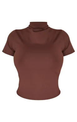 Shape Chocolate Sculpt Long Line T-shirt