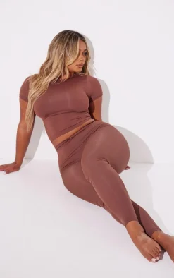 Shape Chocolate Stretch Seamless Legging