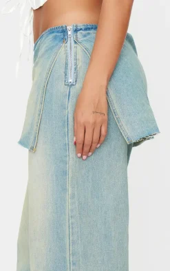 Shape Denim Skirt Look Jeans