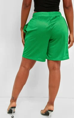 Shape Green Moto Basketball Shorts