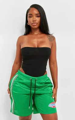Shape Green Moto Basketball Shorts