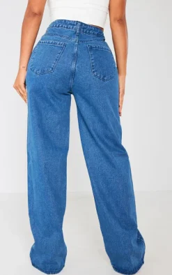 Shape Indigo Wide Leg Jeans