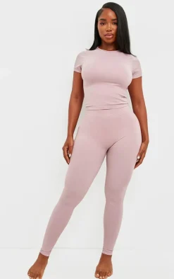 Shape Mauve Stretch Seamless Leggings