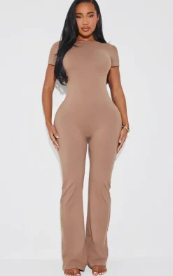 Shape Mocha Sculpted Short Sleeve Jumpsuit
