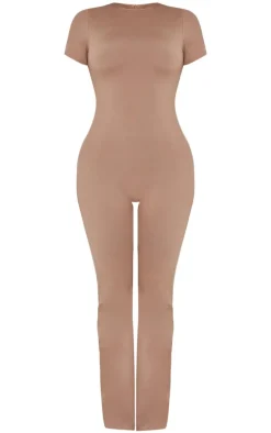 Shape Mocha Sculpted Short Sleeve Jumpsuit