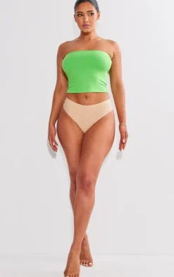 Shape Neon Lime Sculpted Longline Bandeau