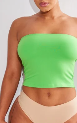 Shape Neon Lime Sculpted Longline Bandeau