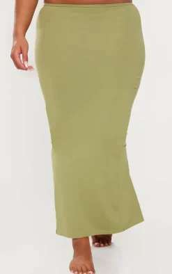 Shape Olive Sculpted Maxi Skirt