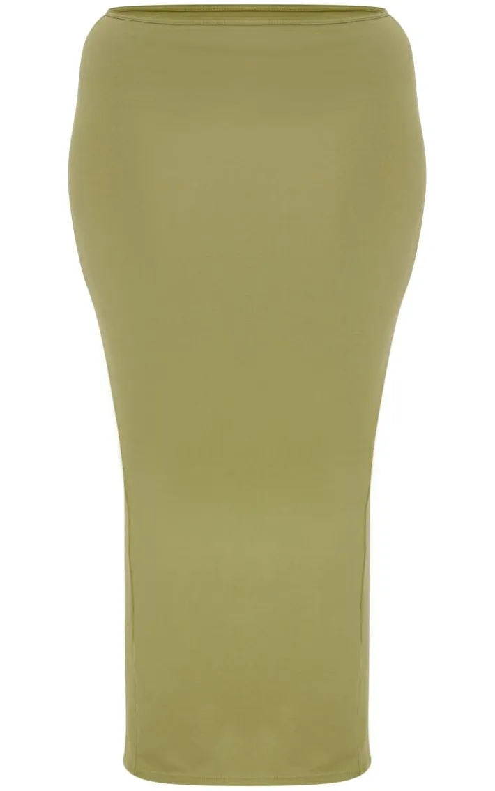 Shape Olive Sculpted Maxi Skirt