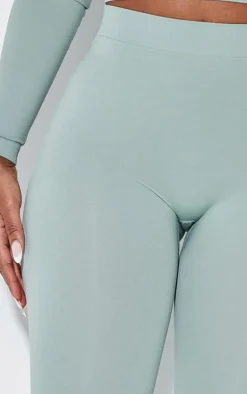 Shape Sage Green Stretch Seamless High Waisted Leggings