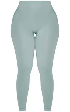 Shape Sage Green Stretch Seamless High Waisted Leggings