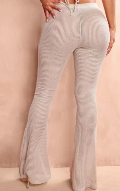 Shape Sand Sheer Rib Flare Pants